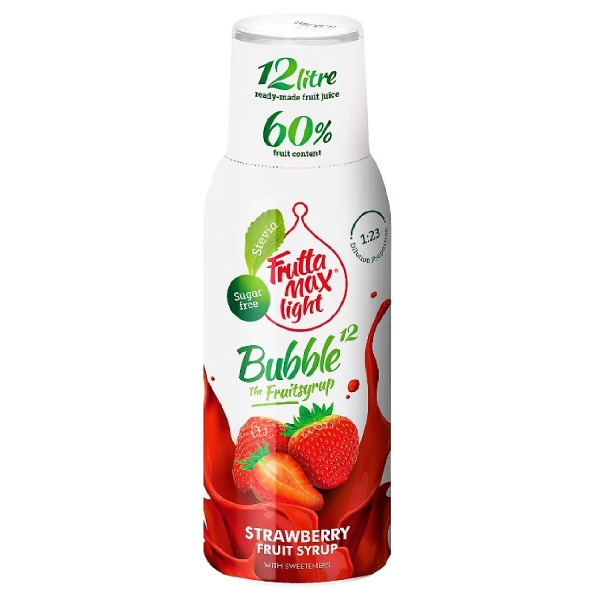 Syrop FruttaMax TRUSKAWKA LIGHT 500ml na 12 litrów